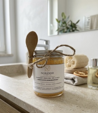 Cukrowy peeling do ciała „Soczysta Pomarańcza”