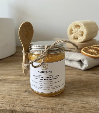 Cukrowy peeling do ciała „Soczysta Pomarańcza”